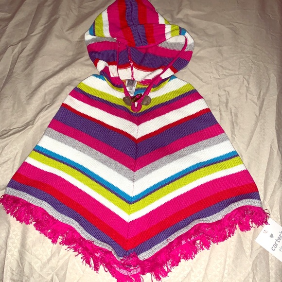 carters poncho sweater